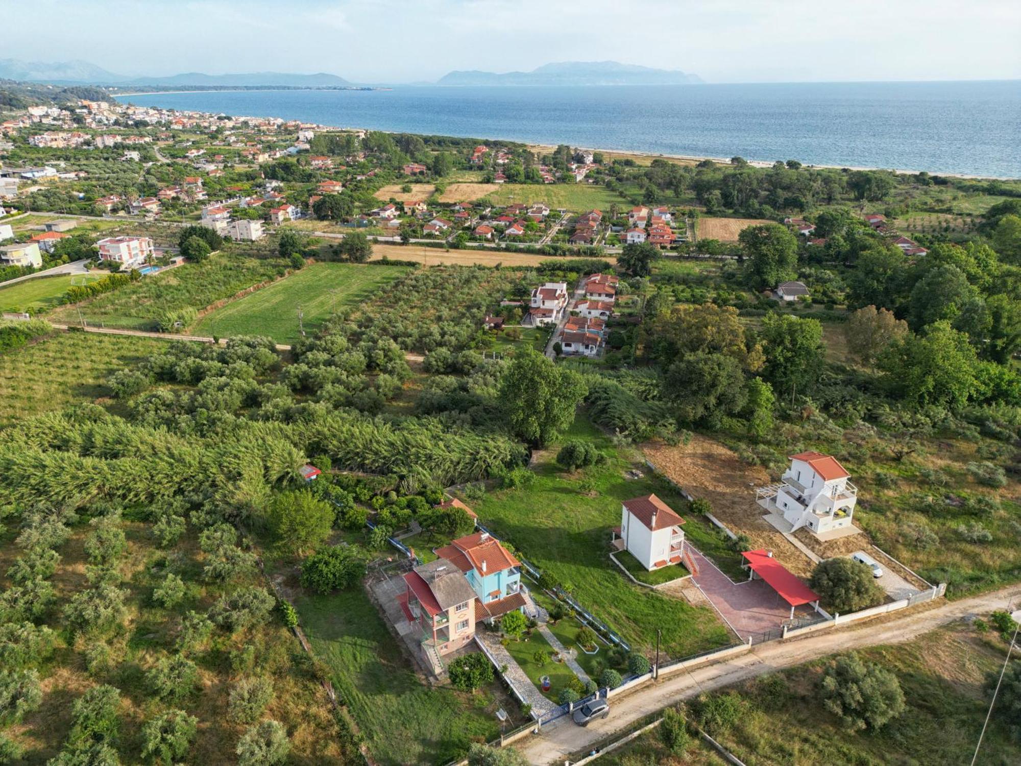 Villa Elpida Kanali  Exterior foto